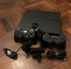 PS3 slim 320 GB 2 controller e 2PS eyes