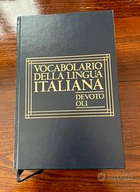 Vocabolario lingua italiana Devoto Oli