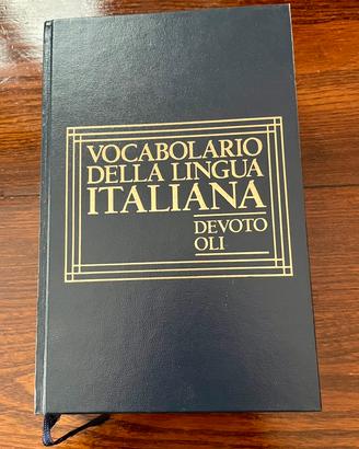Vocabolario lingua italiana Devoto Oli