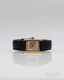 Cartier Must Tank Three Color Gold