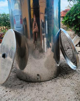 Botte da 300 litri in acciaio