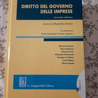 Libro Diritto del governo delle imprese