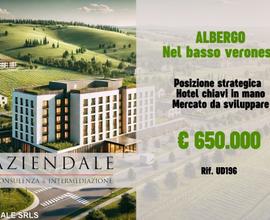 Terreno con progetto hotel 3 stelle basso veronese