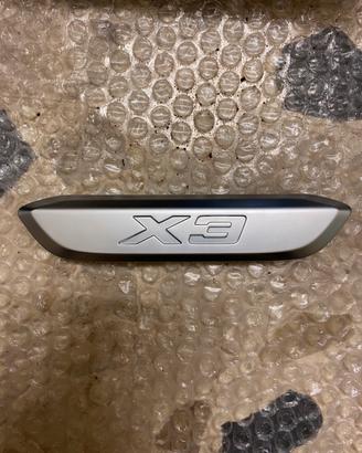 Emblema X3 per BMW X3 G01