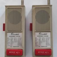 Cosmic set 2 walkie talkies vintage anni 70