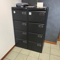 Schedario ufficio in metallo