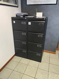 Schedario ufficio in metallo