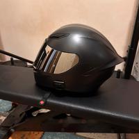 Casco AGV nero opaco