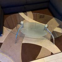 Tavolo da soggiorno vetro