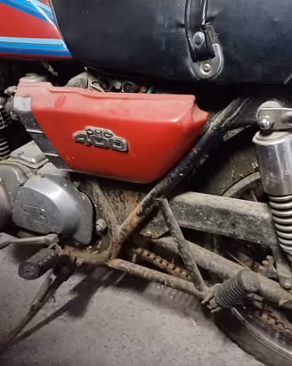 Kawasaki Z400 KZ400 anni 70 d'epoca