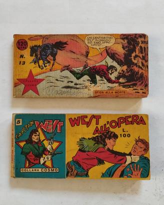 fumetti raccoltine Collana Cosmo n. 5-13 ,1964-65