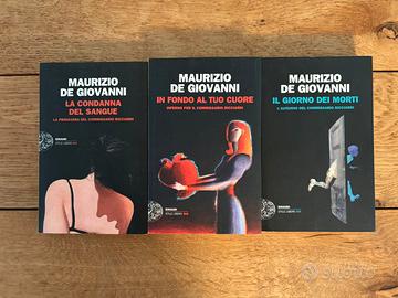 3 libri di Maurizio De Giovanni