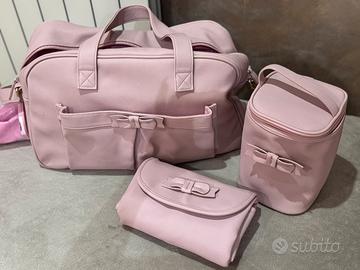 BORSONE BIMBA+ TORTA FINTA ROSA