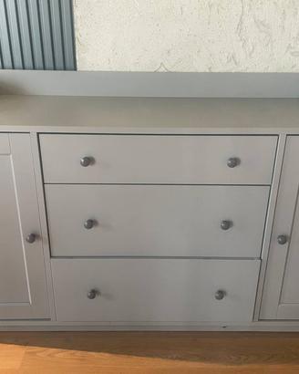 Credenza Buffet IKEA Grigia Moderna HAUGA