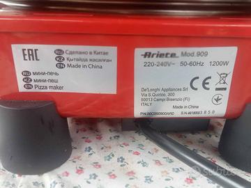 Ariete Pizza in 4 minuti mod. 909 elettrica