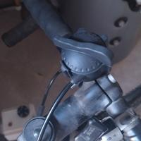 bici e rullo da allenamento