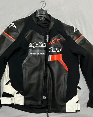 GIACCA MOTO ALPINESTAR  TG 52 PARI NUOVA