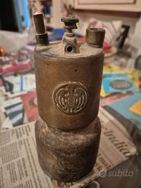 Lampada miniera Aquilas Fratelli Santini anni '30