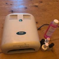 Lampada UV e kit semipermanente