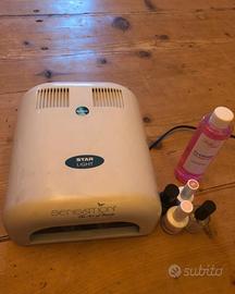 Lampada UV e kit semipermanente