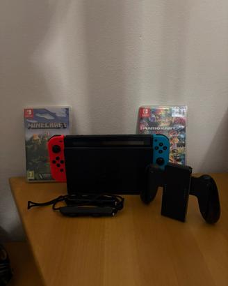 Nintendo switch +2 giochi