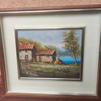 dipinto olio su tela