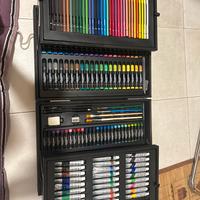 Valigetta set completo per disegno e pittura