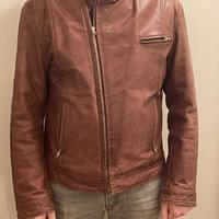 Giacca uomo-S.Mantellassi-T. 54 -Pelle color cuoio