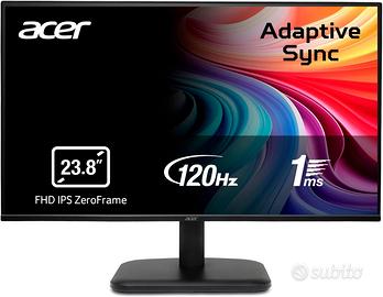 Coppia di Monitor Acer IPS Full HD Garanzia 2 anni