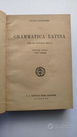 Grammatica Latina per scuola media - Sandron 1947