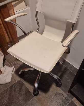 sedia ufficio bianca