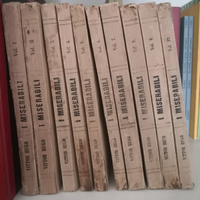 I miserabili - 10 vol. - 1a ed. italiana assoluta