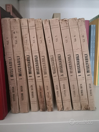 I miserabili - 10 vol. - 1a ed. italiana assoluta