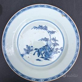 Antichi piatti porcellana cinese