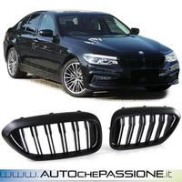 Coppia griglie reni neri BMW Serie 5 G30 G31