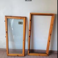 Finestre in legno con doppio vetro