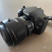 Canon eos 550d + accessori