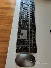 Set Tastiera Mouse Wireless Ricaricabile, Nuovo 
