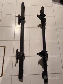 barre portatutto + 2 portabici 