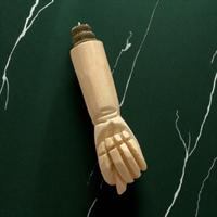 Antico intaglio conchiglia mano f*ga amuleto