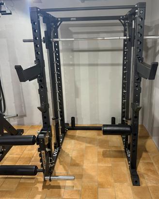 POWER RACK LACERTOSUS CON SMITH MACHINE E ALTRO