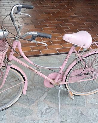 bici donna vintage rosa marca mondial