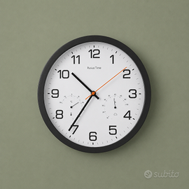 Orologio da parete con termometro e igrometro