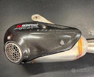 Scarico akrapovic MT07 2025