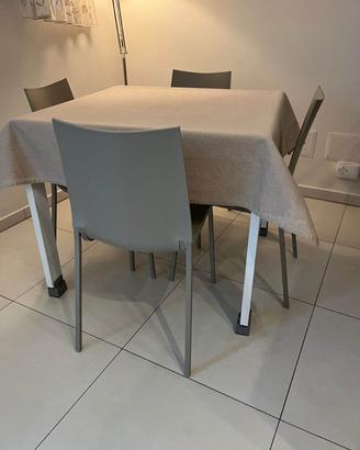 Tavolo Bontempi Ingenia Sky 90x90 allungabile