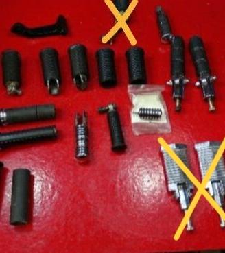 VARI POGGIAPIEDI HARLEY DAVIDSON