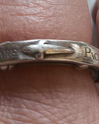 anello rosario Cesare Paciotti misura 17