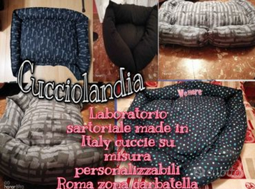Cucce laboratorio sartoriale produce