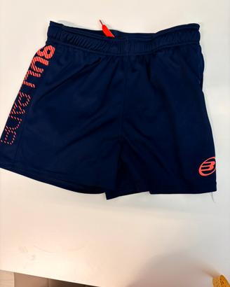 Bullpadel pantaloncino taglia s  blu arancione