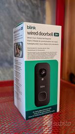 videocitofono citofono blink wired doorbell 2k+